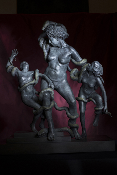 01_-La-Laocoonte-di-Lea Monetti-2015-bronzo-courtesy-Galleria- Laocoonte