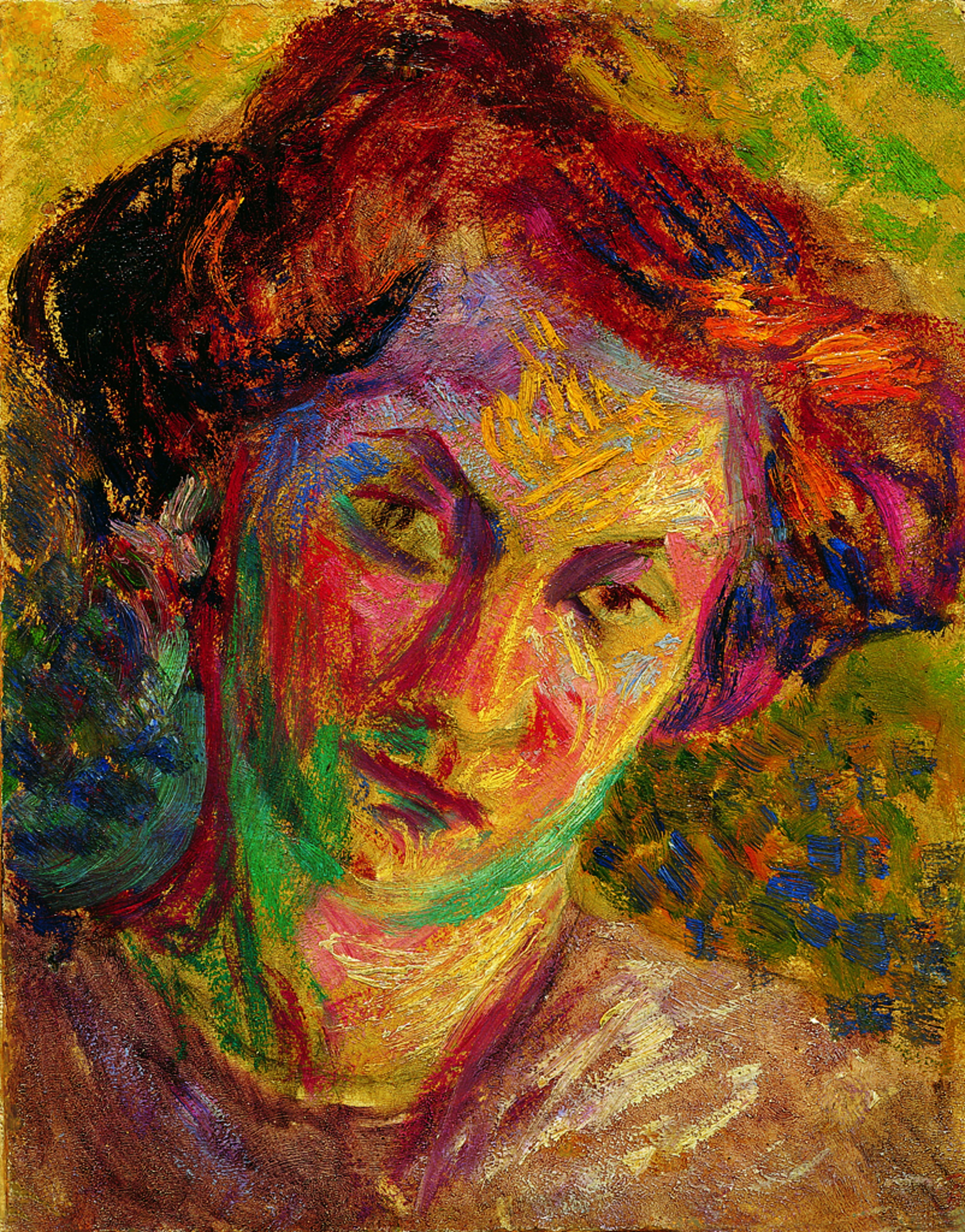 Umberto Boccioni
Ritratto di donna
1909 -1910 ca.
Olio su tela
21 x 24 cm
Palazzo Ricci, Fondazione Cassa di Risparmio di Macerata