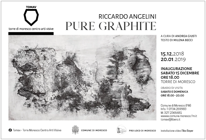 Pure Graphite personale di Riccardo Angelini