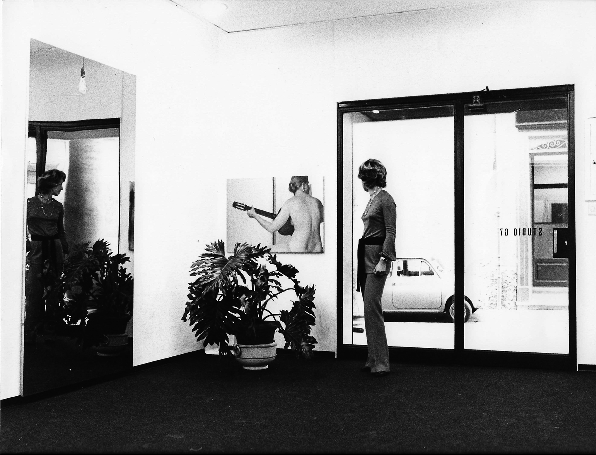 Ginevra Grigolo, mostra inaugurale della Galleria Studio G7. Pistoletto, “Una proposta per un cinema povero”, 1973