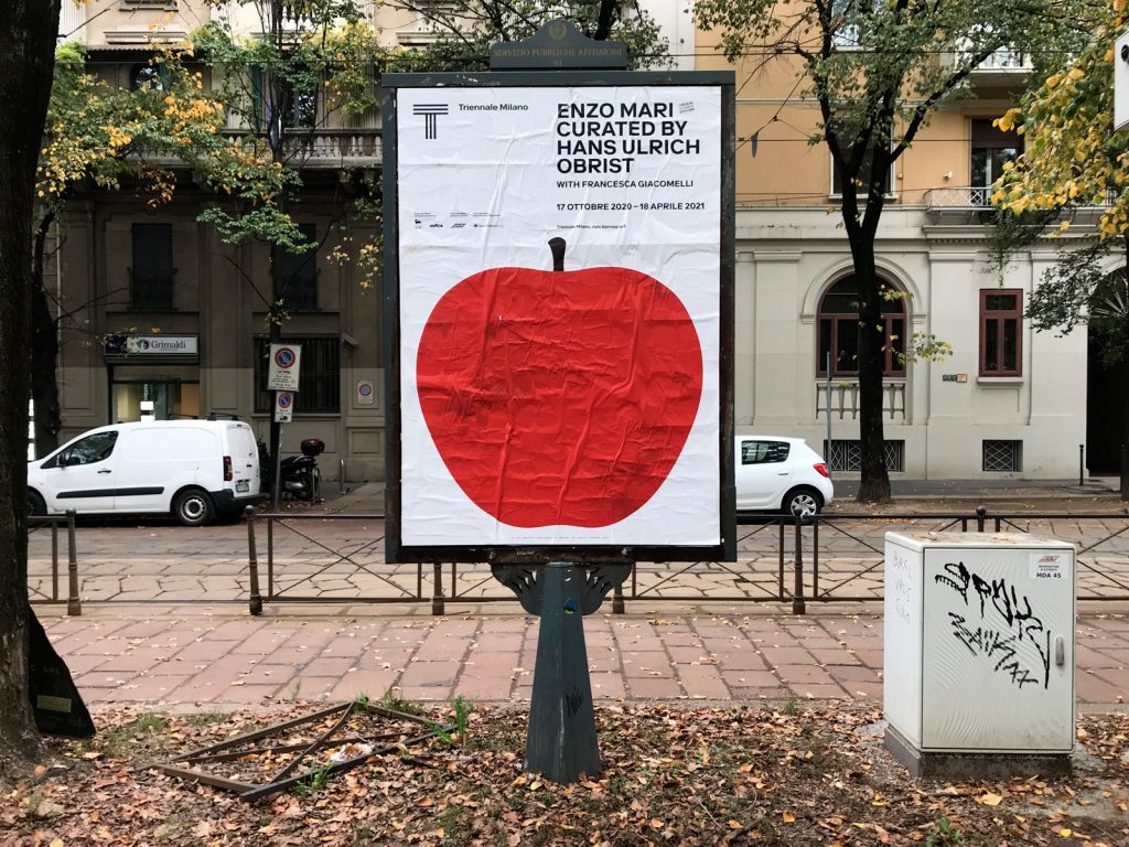 Manifesto, Enzo Mari curated by Hans Ulrich Obrist with Francesca Giacomelli, 2020 - Courtesy Triennale Milano - Photo Giuseppe Cristian Bonanomi
