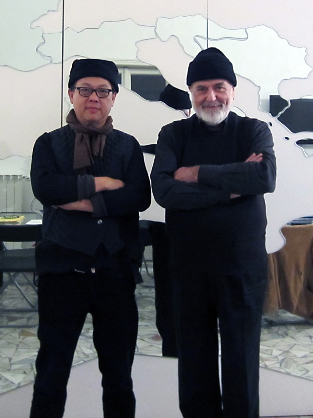 Michelangelo Pistoletto e HH.Lim 2013b